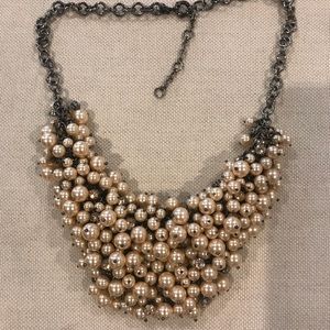 JCrew statement pearl necklace